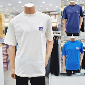 [지프]남녀공용 마운틴 와펜 반팔티셔츠(GL5TSU143)_DG