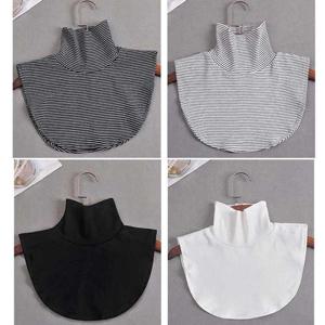 여자 훼이크 레이어드 터틀 넥 워머 페이크 폴라 티 WFFUDE5