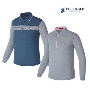 [필골드][필골드]리빌모아 남성 기획 카라 긴팔티셔츠 PT101n104