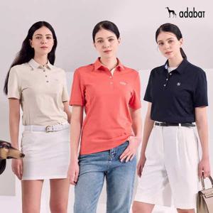 ★텐텐★3종세트 [아다바트] 흡습속건 에어핏 카라반팔티 여성세트