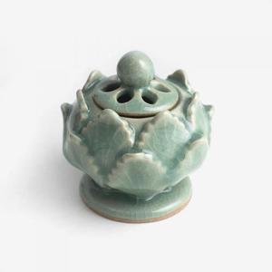 [박씨상방] 청자연꽃향로(소)