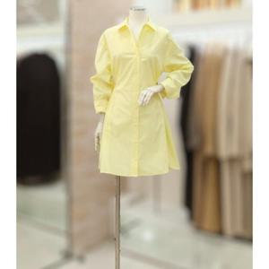 [JJ JIGOTT][JJ지고트]커프스 디자인 셔츠 원피스 GP3A0OPJ11_DG