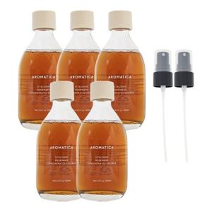 아로마티카 로즈마리 컨센트레이티드 에센스 100ml 5개+펌프 2개