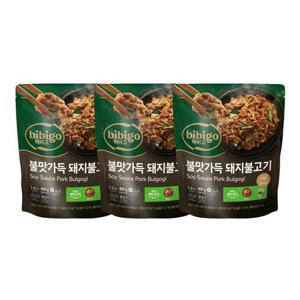 [CJ] 비비고 불맛가득돼지불고기 400g x3개