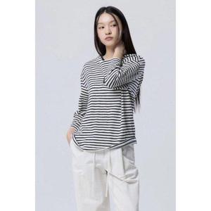 갤러리아_[26S/S] 스트라이프 후드 티셔츠 BATS96611