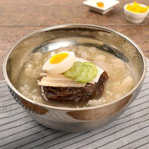 [냉면家]시원한 칡 물냉면 10인분 (사리2kg＋사골육수350g*10봉)