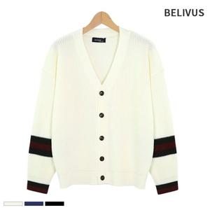 빌리버스 남자 가디건 BTS006 남성 오버핏 간절기 아우터