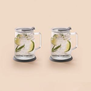 [본사] 락앤락 메트로 내열유리머그 560ml 2개 구성