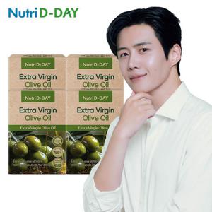 뉴트리디데이 올리브오일 식물성캡슐 엑스트라 버진 올리브유 30캡슐 x 4개 4개월분