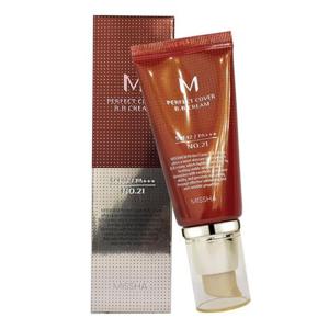 [셀럽하우스]미샤 VQAQBYCQ M 퍼펙트 커버 비비크림 50ml 21호