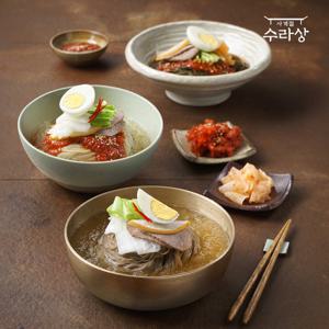 [사계절수라상] 쫄면 (22인분), 메밀/함흥냉면 (20인분) 균일가 대용량 세트