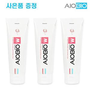 [치과전용] 아이오바이오 W 미백치약 100g 3개 착색제거 치아미백 시린증상완화