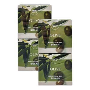 해피바스 오리지널 컬렉션 올리브 비누 4P -O (WB36392)