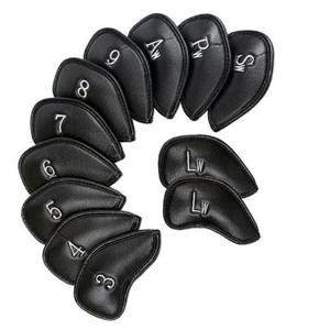 [XBGI3ML3]가죽 골프채 골프 클럽 아이언 헤드 커버 12종