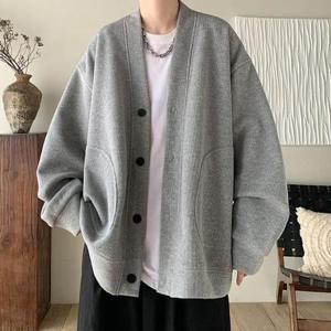 [HYIK0MII_4B]스타일리쉬하고 남성가디건 댄디한 카디건