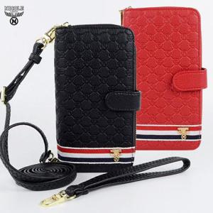 [XBK895J6_48]지퍼형 가죽 폰케이스 휴대폰 전기종 다이어리