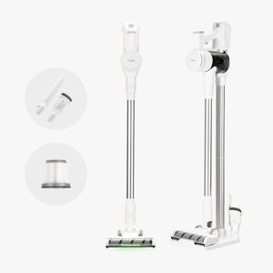 휴빅 BLDC 무선 청소기 자동충전 거치대 포함  더포스 가정용 진공청소기 화이트 HB-2800W