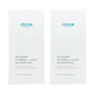 애터미 한방 샴푸 500ml X 2개 본사 최신 입고(AD)