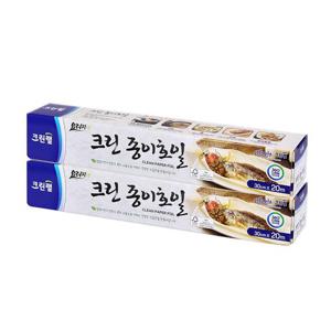1+1 크린랩 종이호일 (롤형) 30cmx20m