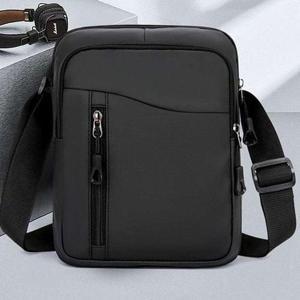 남자보조가방 남성 데일리 숄더백 사각 지퍼 메신저백 방수 가방