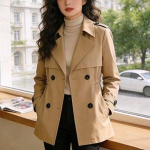 [패션시그널] 레트로 베이식스 트렌치하프코트 679E04