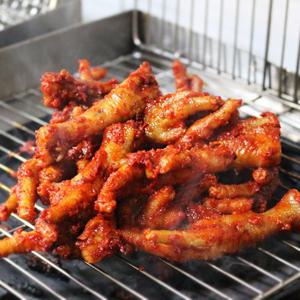 [장수불닭발]20년전통 직화구이 통뼈닭발 매운맛 250g X 5팩