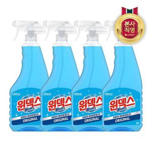 윈덱스 스프레이 유리세정제 본품 500ml x 4개