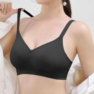 [셀러허브_여성트랜드패션]여성 노와이어 모아주는 처짐방지 가슴 심리스 브라