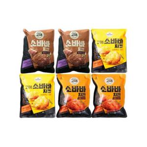 고메 냉동 소바바 치킨 마쏘킥 2개+ 소이허니 2개+ 양념순살 2개