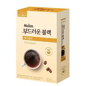 동서 맥심 부드러운 블랙 모카골드 커피믹스 100T 설탕커피