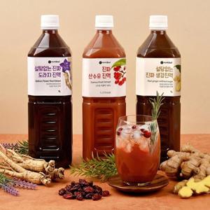 [1+1][이제부터] 설탕없는 진짜 생강진액 / 도라지진액 / 산수유진액  골라담기
