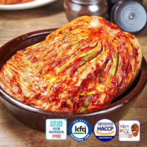 [안동학가산김치] 모든재료 국내산 배추 포기김치 4kg 아이스박스포장