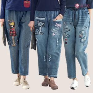 [엄마옷 로즈맘] 꿈나라밴딩청바지