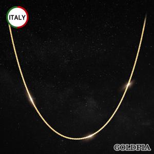 12시이전당일출고 [골드피아] 14K 이태리 실키 스네이크 체인 목걸이