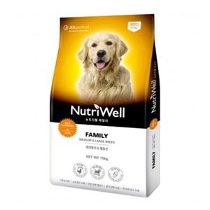 애견사료 강아지 사료 중대형견용 15kg 애견 성견용 건식