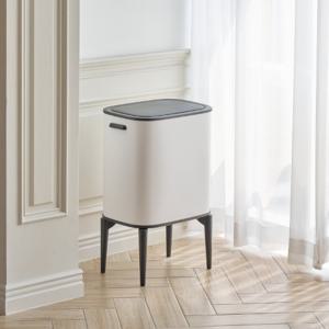 코드리빙 심플핏 모션감지 스마트 자동 센서 쓰레기통 대용량 종량제 호환 인테리어 휴지통 TC-3-A33WH