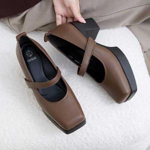 제이슈 / 제이슈 지쎄수제화 천연소가죽 마몬 메리제인 펌프스