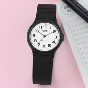 카시오 MQ-24-7B2 저소음 아날로그 수험생 수능 남녀공용 우레탄 시계 d