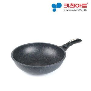 키친아트 첼로 양면마블코팅 궁중팬 26cm