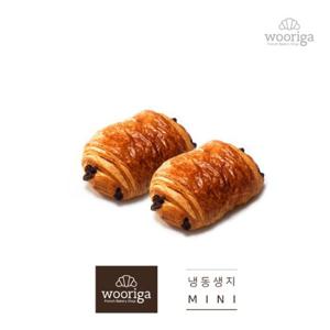 [우리가스토리] 프랑스 미니뺑오쇼콜라 28g x 30개 냉동생지 빵
