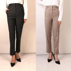 [BZG7663J_49]여성 슬랙스 정장바지 일자핏 여름 가을