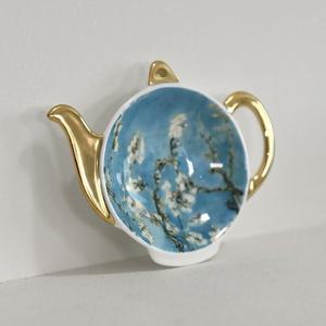 갤러리아_[티백홀더] 명화시리즈 고흐 아몬드 골드림 티트레이 1P