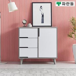 (착불배송) 파란들가구 785 콤비 서랍장3단 3단서랍장 다용도수납장