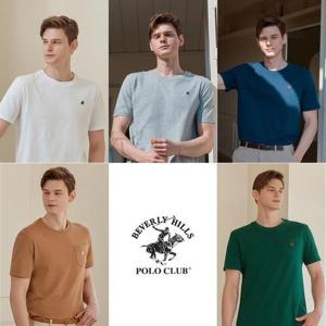 [비버리힐즈폴로클럽]25SS  남성 데일리 반팔티셔츠 5종