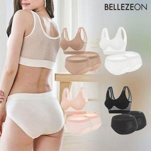 [벨레즈온][벨레즈온]에어홀 메쉬 심리스 브라팬티(12종)_638193