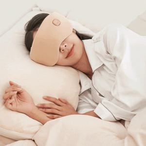 비타그램 USB 충전식 무선 온열 수면안대 눈마사지기 아이워머