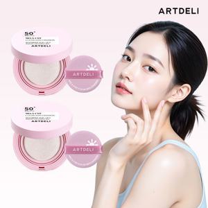 [아트델리] 멜라 컷 클리어 선쿠션[SPF50+ PA++++] 2개
