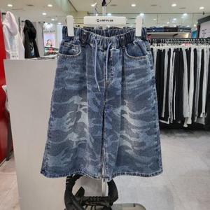 에어워크주니어 sh06 7부 스판데님 카모프린트 버뮤다팬츠  R262B3138A