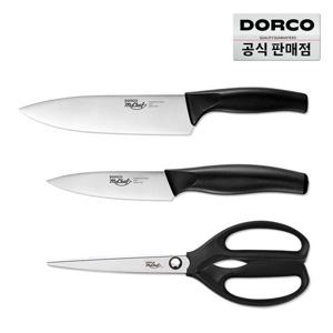 도루코 뉴베이직 칼가위 3종세트 (식도+과도+주방가위)/주방칼/칼세트