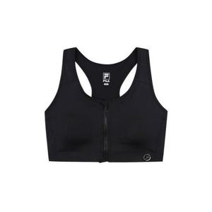 [휠라 언더웨어]액티브 프론트 지퍼 하이서포트 브라탑 (FI4ITG1047F_BLK)